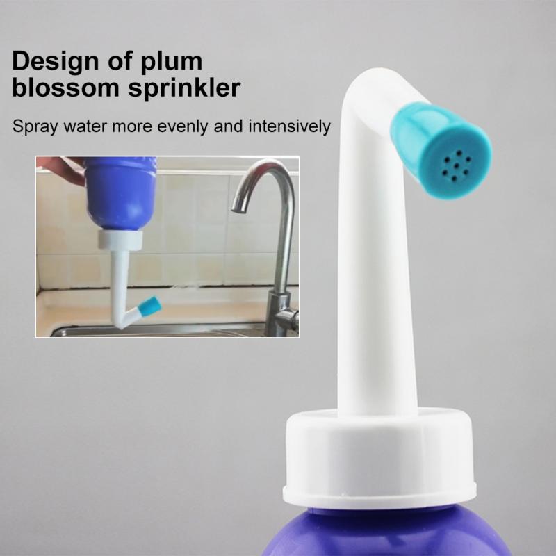 Tackle eva bidee hygienia travel 450ml henkilökohtainen puhdistusaine wc pesuistuin kädessä pidettävä pullo kannettava suihkutin