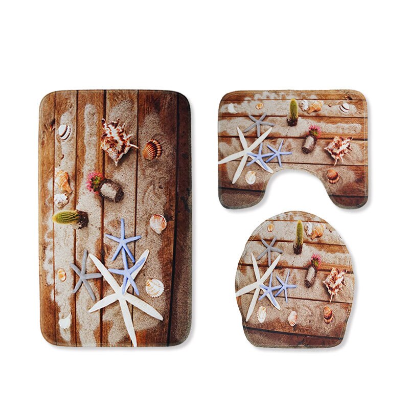 Toaleta Wc pokrowiec na deskę sedesową Tocador mata Tapa Wc dekoracja łazienka Toaleta Tapis Toaleta copara woda Deska Sedesowa kąpiel: bath mat 2