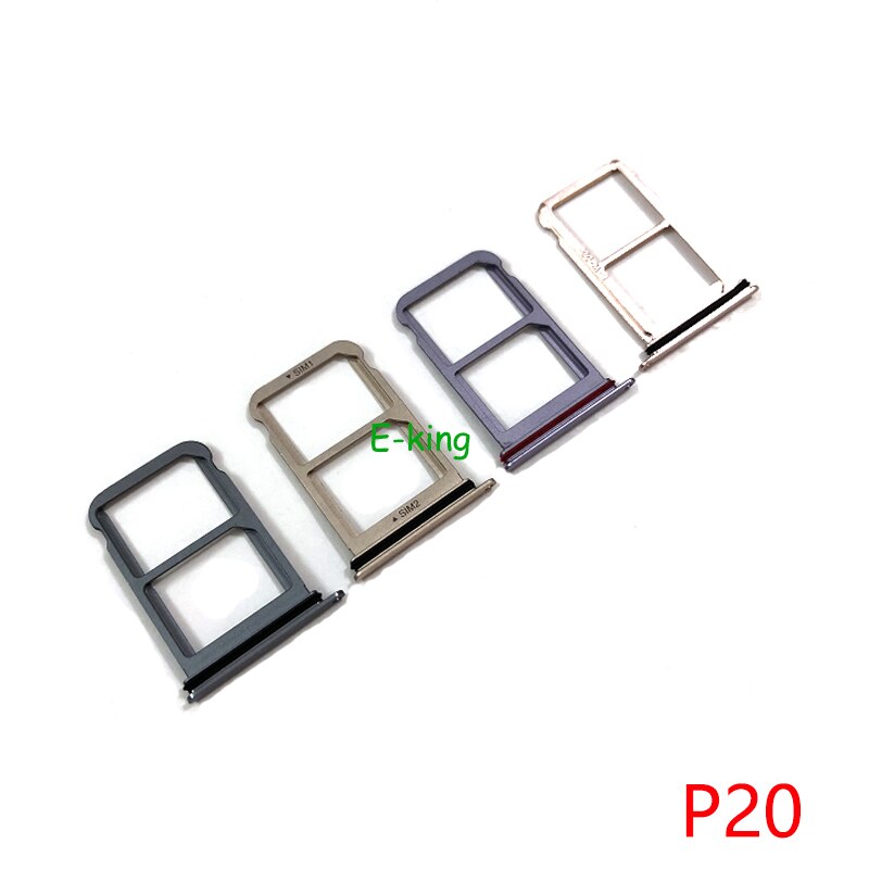 Voor Huawei P20 Pro Sim Card Slot Lade Houder Sim Card Reader Socket