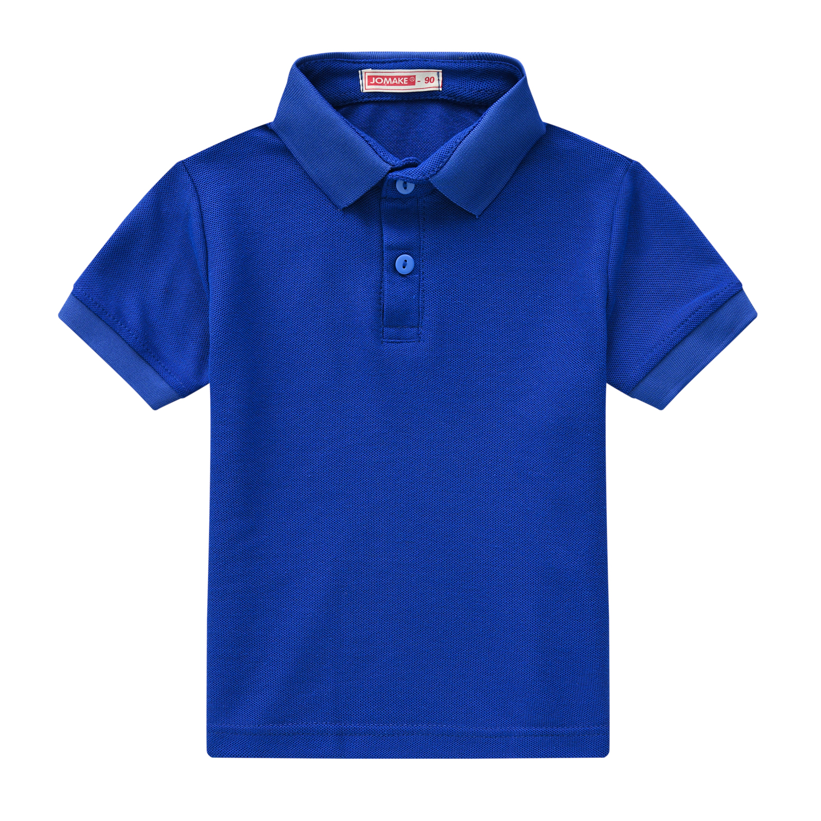 POLO informal de clásico para niños, ropa ligeramente elástica para primavera y verano, interiores y exteriores: Azul / 8 años