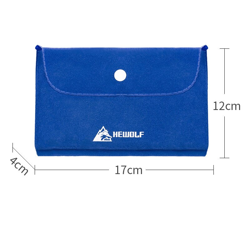 Vilead bärbar campingkudde 46*25 cm utomhus vandring resa uppblåsbar kudde plan strand sova ultralätt mjuk campingmatta