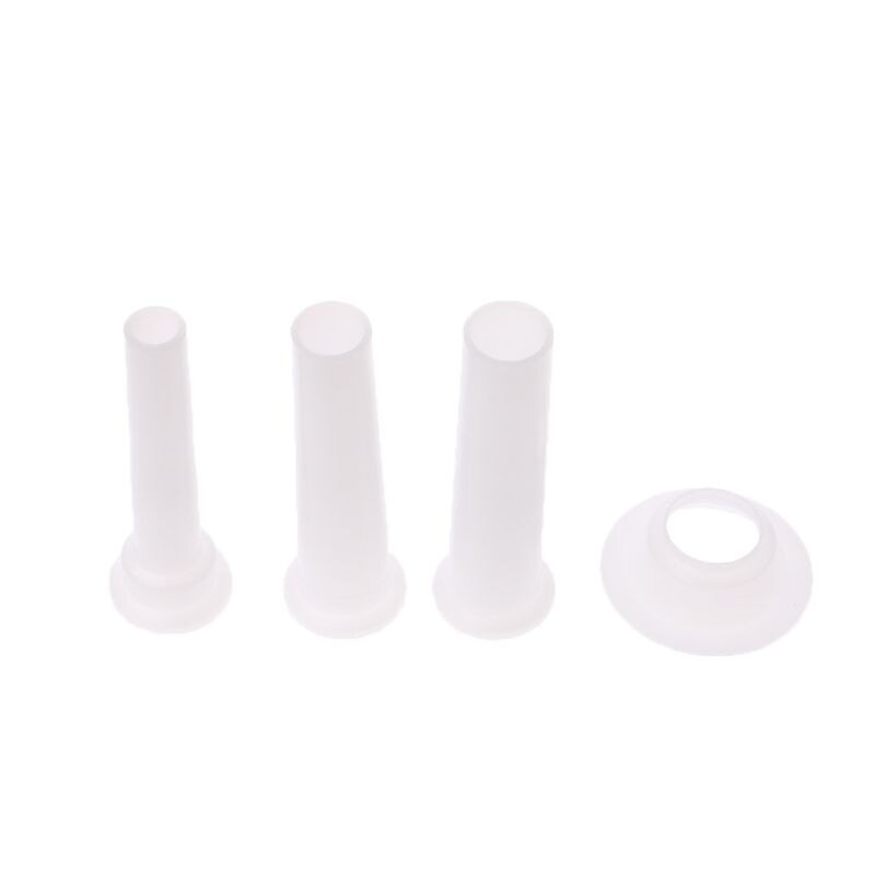3pcs/set Meat Grinder Sausage Stuffer Filling Tubes DIY Sausages Maker Funnels