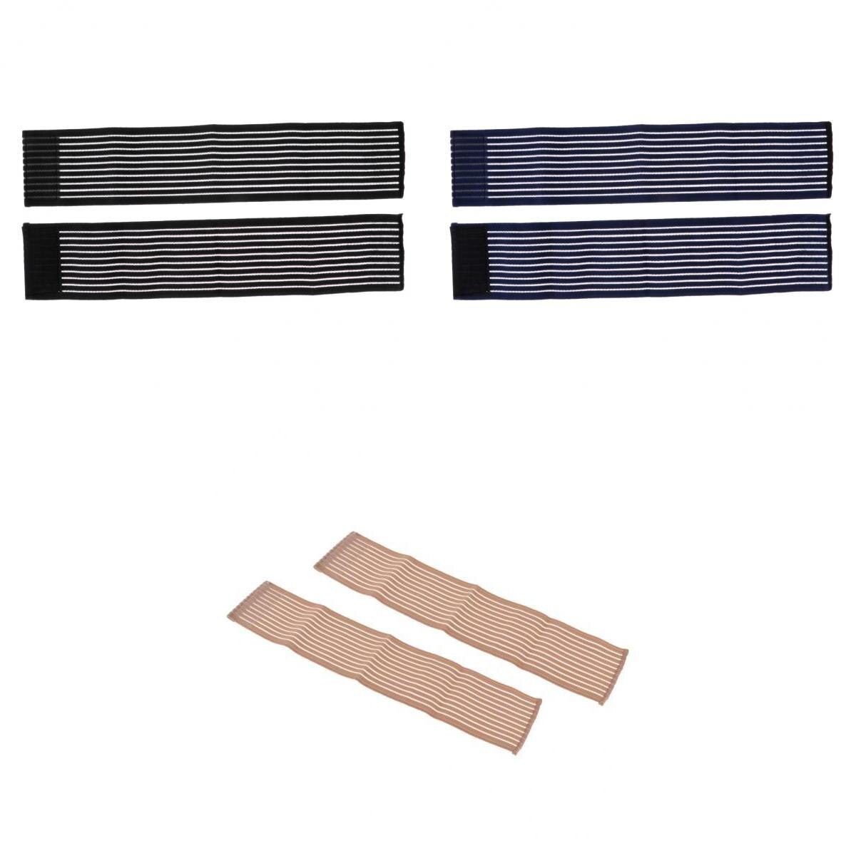 3 Pairs Sports Wrist Straps Wrist Protector Wraps Brace Sleeve, Blue & Skin & Black, Great Exercise Protective Gear