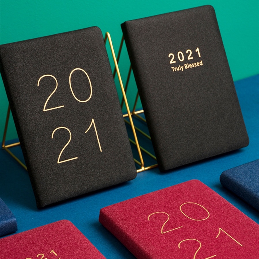 Agendas Weekly Planner Organizer A5 Diary Notebook Monthly Journal Note Book Personal Business Travel Plan Notepad Schedule