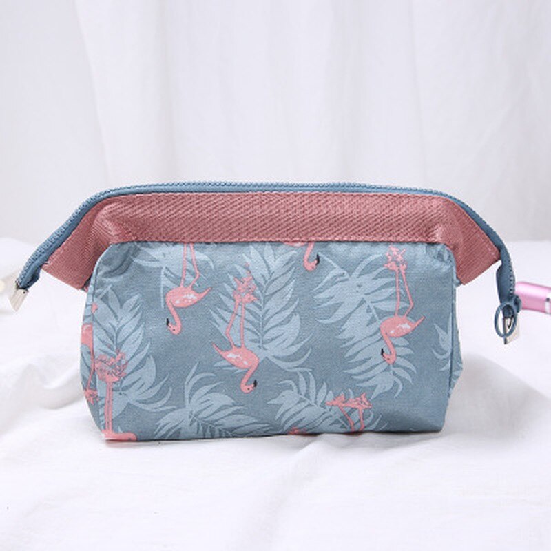 Cosmetische Tas Vrouwen Mode Waterdichte Flamingo Makeup Tassen Travel Organizer Toilettas Kits Draagbare Cosmetica Gevallen