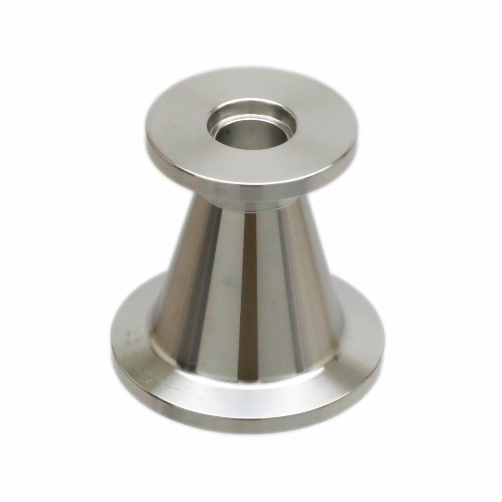 ISO-KF10 to KF25 (NW/KF-10 to 25) Conical Reducer Adapter Vacuum Flanges Pipe Tube Fitting SS304 Stainless Steel 304