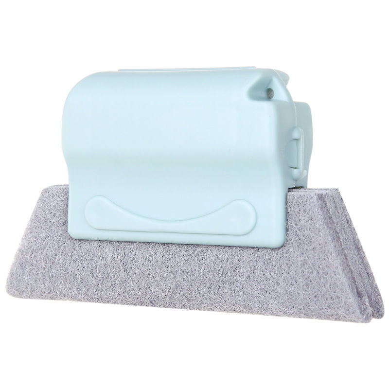 Paño de limpieza para ranuras de ventanas, cepillo limpiador de ranuras de ventanas, herramienta de limpieza de ranuras de puertas y ventanas: Grayish green