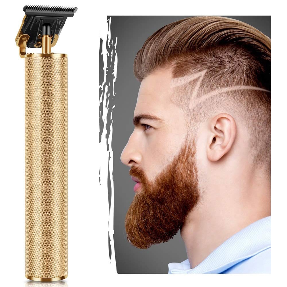 Hair Clipper Men Cordless Electric 0mm Bald Head Shaving Beard Trimmer Finishing Hair Cutting Machine