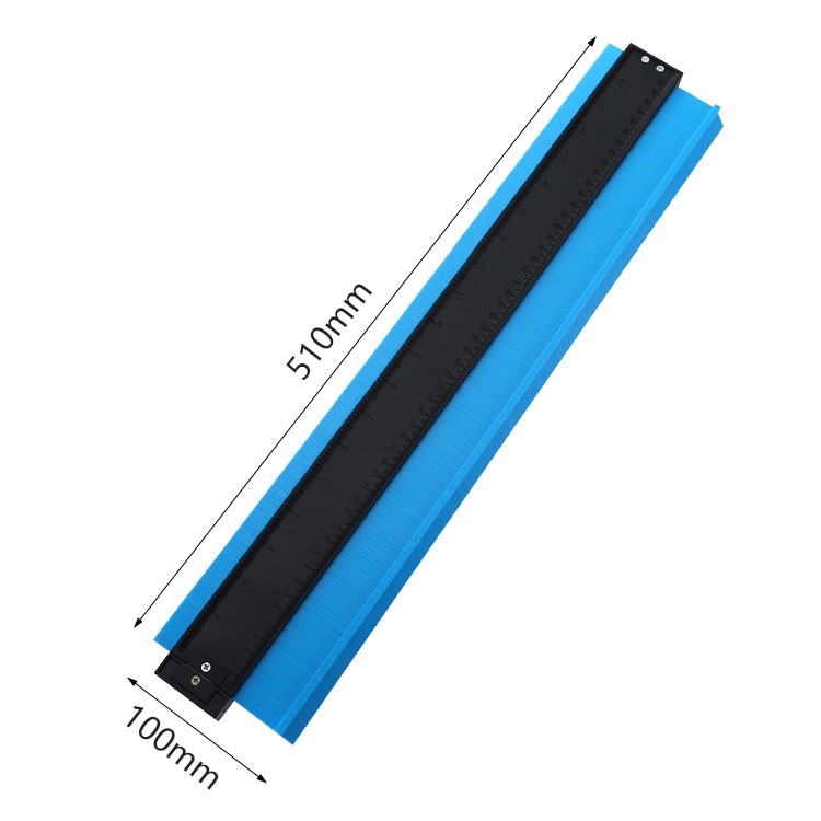 20 Inch ABS Plastic Contour Copy Duplicator Circular Frame Profile Gauge Tool Plus Size