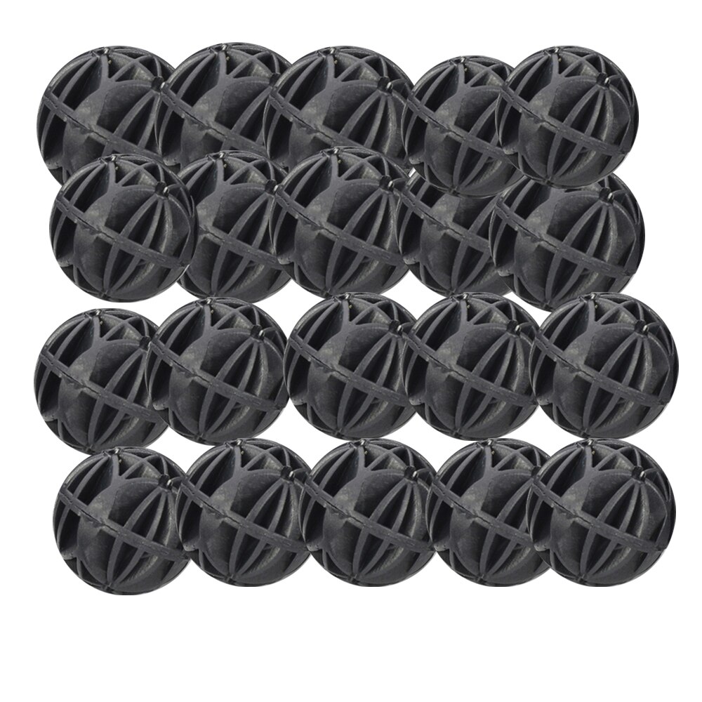 50 stk 16/26/36mm akvarie bio bolde bærbar beholder filter media marine ren akvarium dam rev sump ren kæledyr fisk værktøj