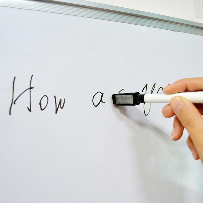 Sæt  of 8 stk whiteboard pen med magnetisk giftfri whiteboard pen slettet pen  in 8 farver