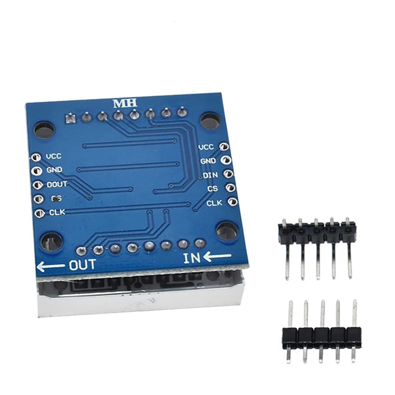 Module de matrice de points LED MAX7219 8X8, Module de contrôle d&#39;affichage LED