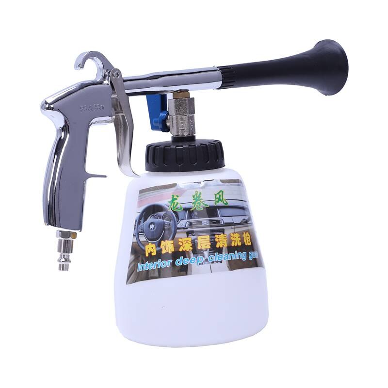 Air pulse device Tornado pneumatic dust gun car interior cleaning gun portable air gun (US interface) with brush head