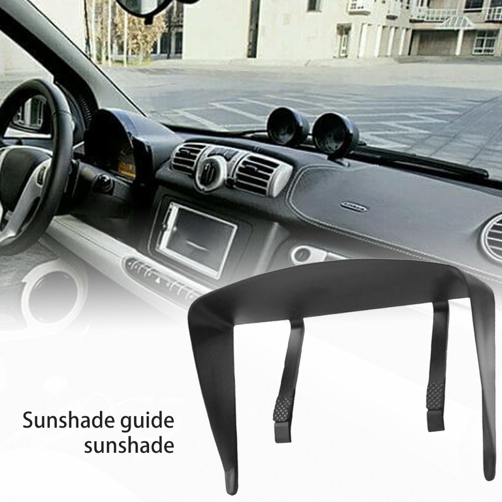 Universal Screen Visor Hood Sun Shade Lens Protector Shield Flight Streamlined For 5 Inch Gps Navigation