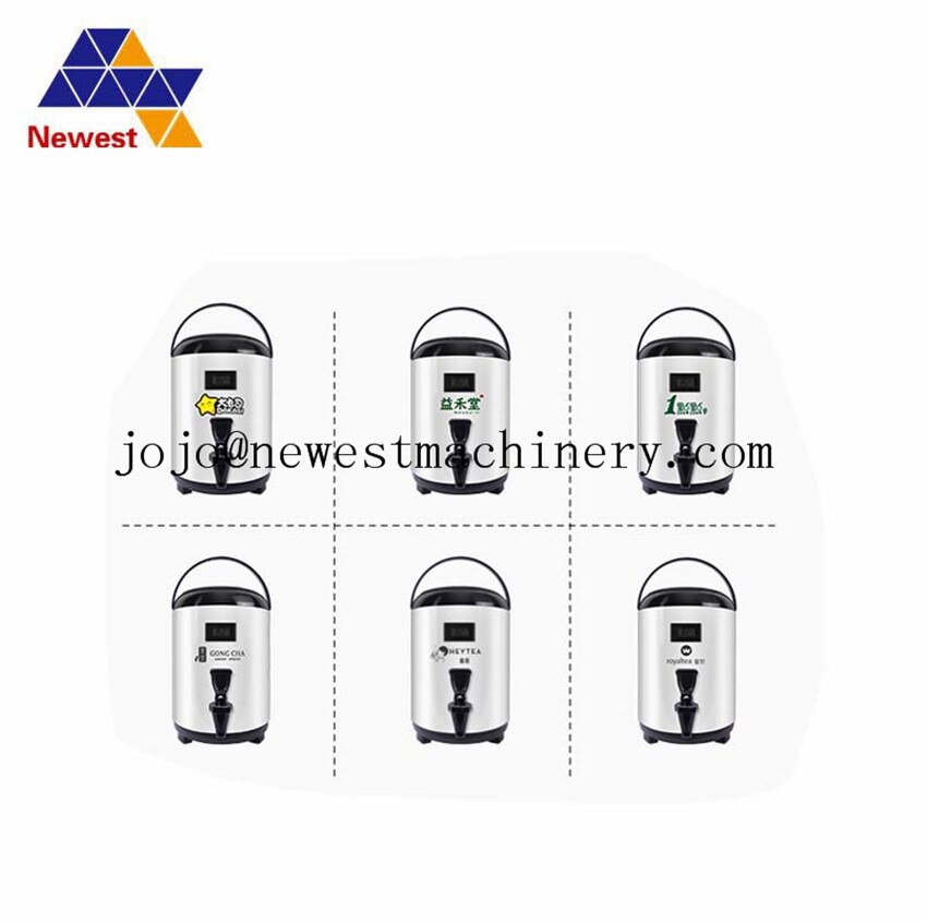 15L Bubble tea Heat preservation Bucket Milk tea/Coffee/Insulation Barrel Stainless steel Milk tea barrel