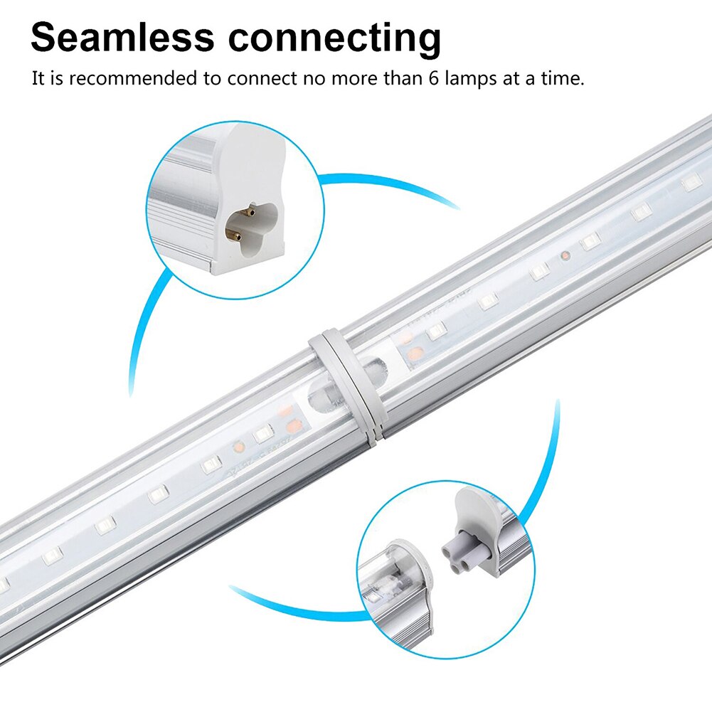 Tubo de luz germicida de LED UV de 5W, lámpara de esterilización de desinfección ultravioleta, eliminador de ácaros del polvo, asesino para el baño del dormitorio