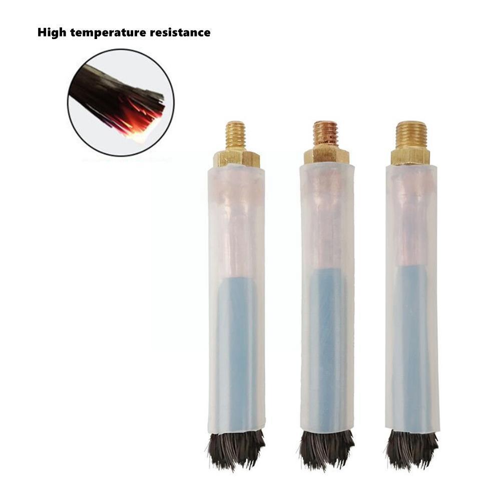 Thread Carbon Fibre Weld Cleaning Brush Used Clean Passivate And Polish Welding Brush For Tig Mig Cleaning Weld Cleaner Wel V3z4
