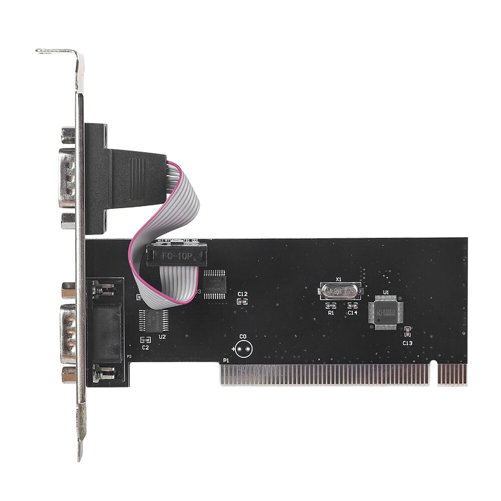 PCI Serielle Port Anschlüsse Karte PCI zu COM 9 Pin RS232 Interface DB9 Desktop Industrie Control Computer Adapter Expansion Karten
