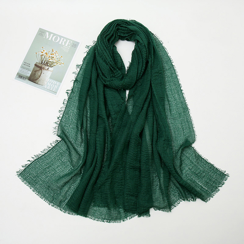 Bufanda de lino y algodón de verano para mujer, bufandas finas con protección solar de Color sólido, chal suave, Foulard de viscosa, chales envolventes para mujer para primavera,: CAMEL