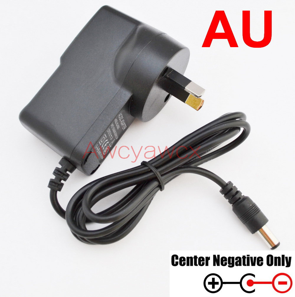 9V 850mA 1A AD-5 AD-5G 5JL 5MR 5MU 5GL 5EL ADR-8 ADT-9 Adapter for Casio CTK-496 CTK-481 CTK-700 Keyboard Piano power supply EU: green