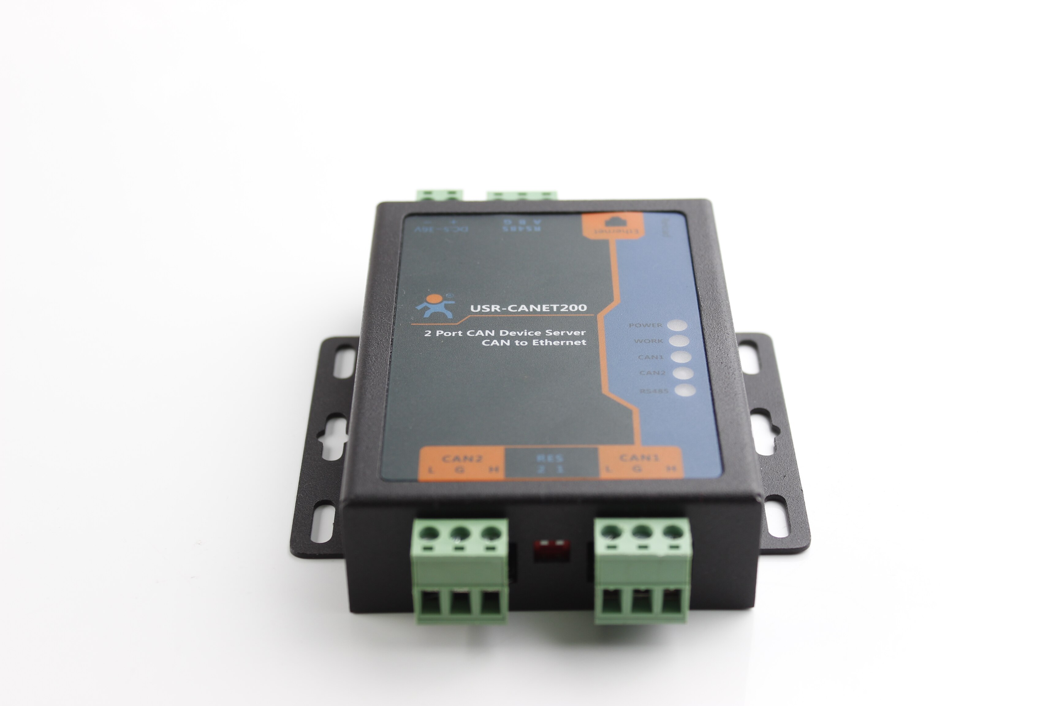 USR-CANET200 Industrial Can to Ethernet RS485 Converter Integrated CAN Port Relay Network Server Support TCP/IP Protocol