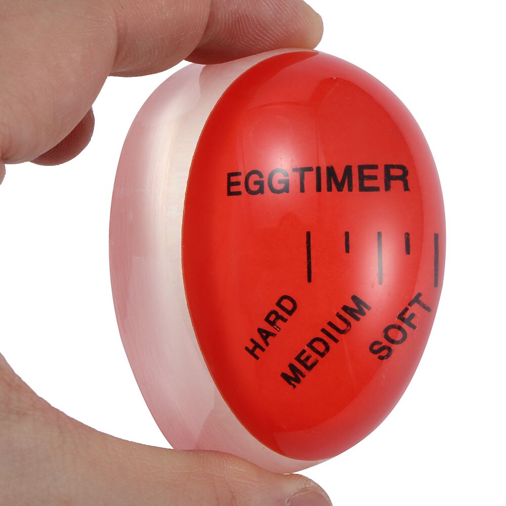 1pcs Colour Changing Egg Timer Perfect Gekookte Eieren Door Temperatuur Keuken Helper Ei Timer Gereedschap