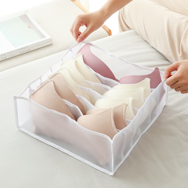Organizadores de cajones para ropa interior cajas de almacenamiento de sujetadores organizador de armario para ropa organizador de caja organizador de Guardarropa para cosas pequeñas
