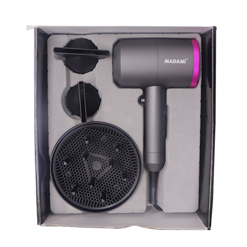 Reis thuisgebruik compacte keramische föhn constante temperatuurregeling negatieve ionen 3- in- 1 föhn stylingtools: Verkoopdoos / Ons