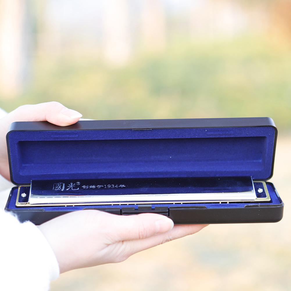 28 Holes Wide Diapason Key of C Tremolo Harmonica Musical Instruments Mouth Harmonica Tremolo