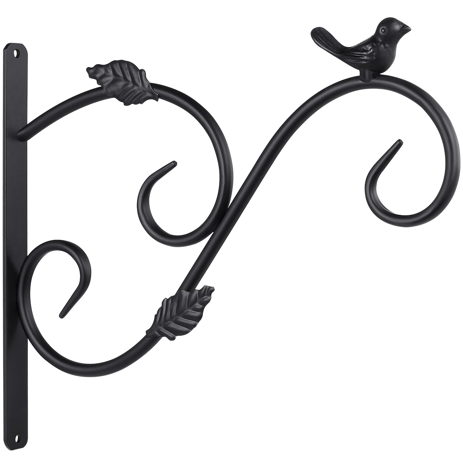 HOMEMAXS 2 Pack Bird Feeder Plants Hanging Brackets Wall Mount Hangers Hanging Hooks