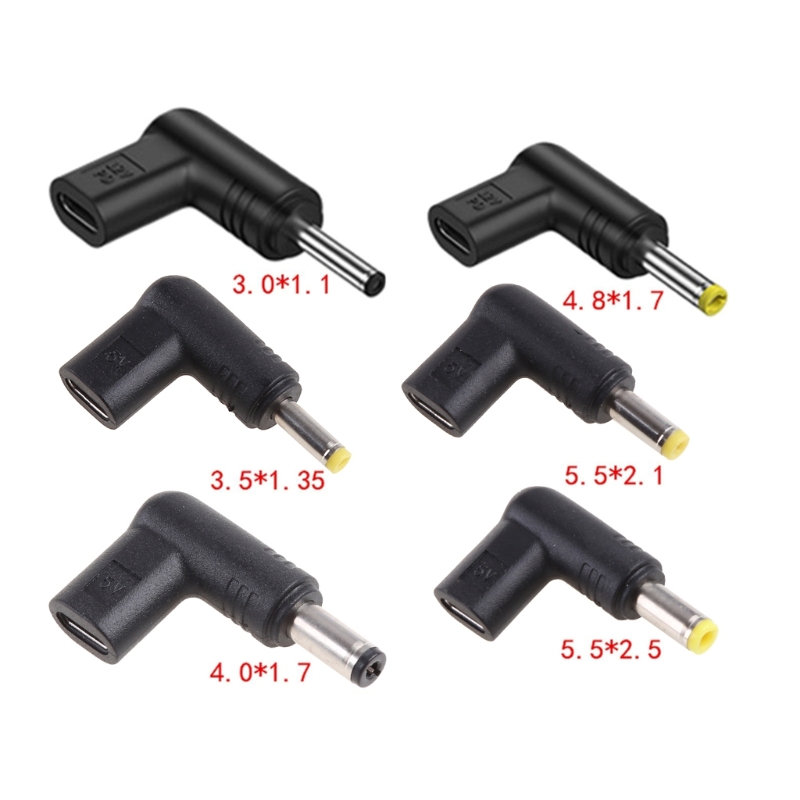 Type C to for Dc Power Cord Adapter Connector for Dc AC Power Adapter Tips