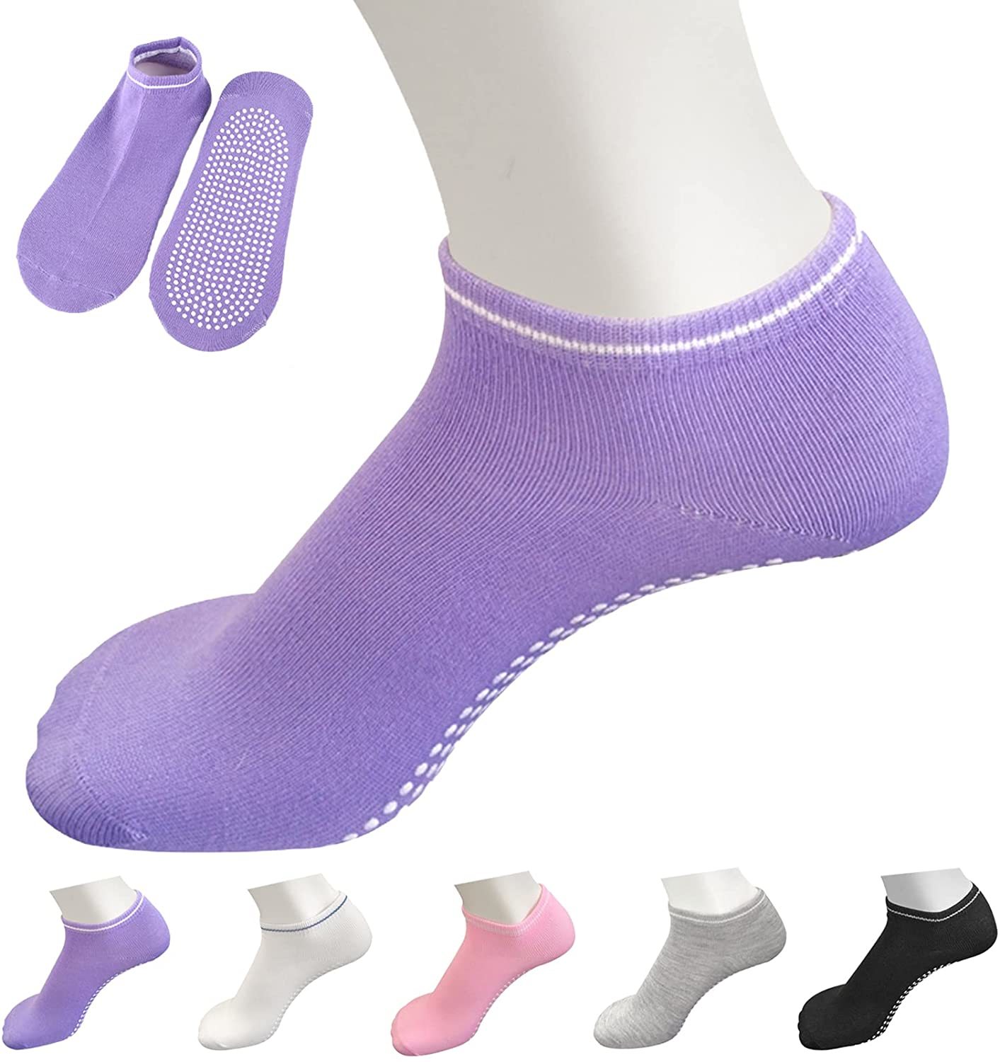 Trampoline Sokken Voor Vrouwen Yoga Sokken Met Grips, Antislip Sport Sokken Voor Pilates, Barre, ballet, Fitness, Workouts, Ziekenhuis