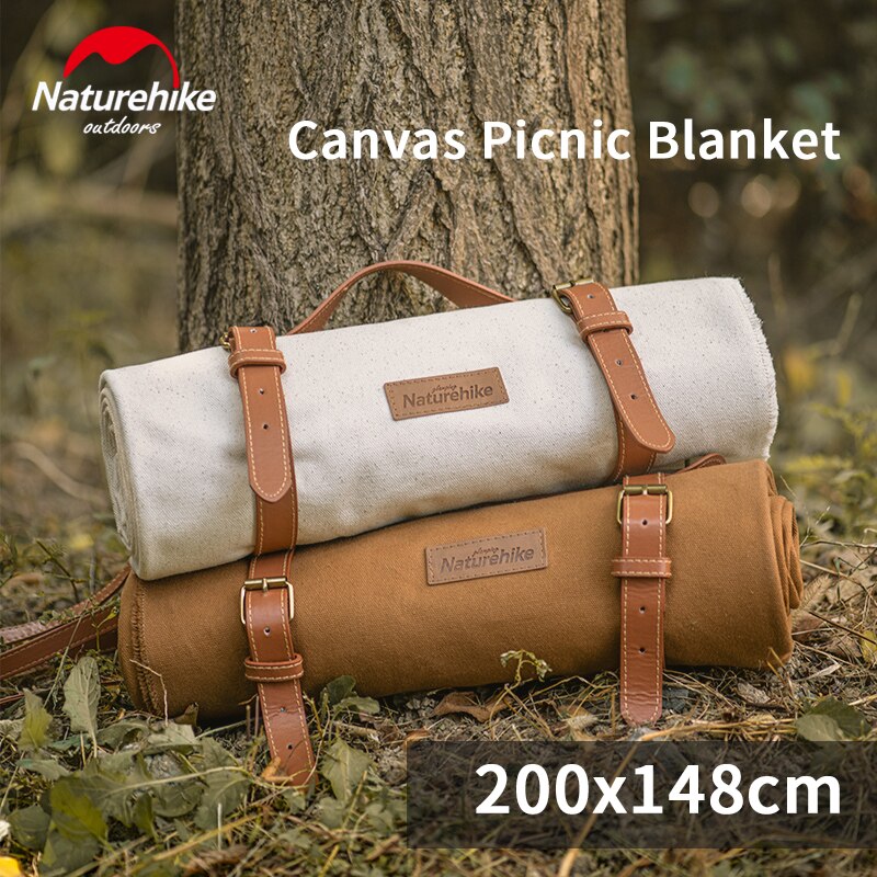 Naturehike Canvas Picnic Mat Portable Cotton Picnic Cloth Outdoor Picnic Camping Camping Mat