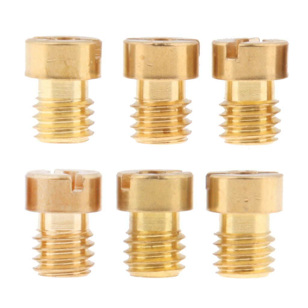 RMENOOR 25PCS Carburettor Nozzles, M5 Carburetor Main Jet Kit Metal Main Nozzle 55/58/60/62/65/68/70/72/75/78/80/82/85/88/90/92/95/98/100/102/105/108