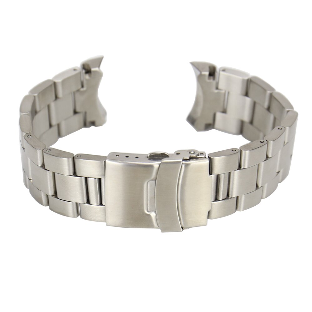 316L Stainless steel 22mm Solid Curved End Watch Strap Band Bracelet fit for SKX007