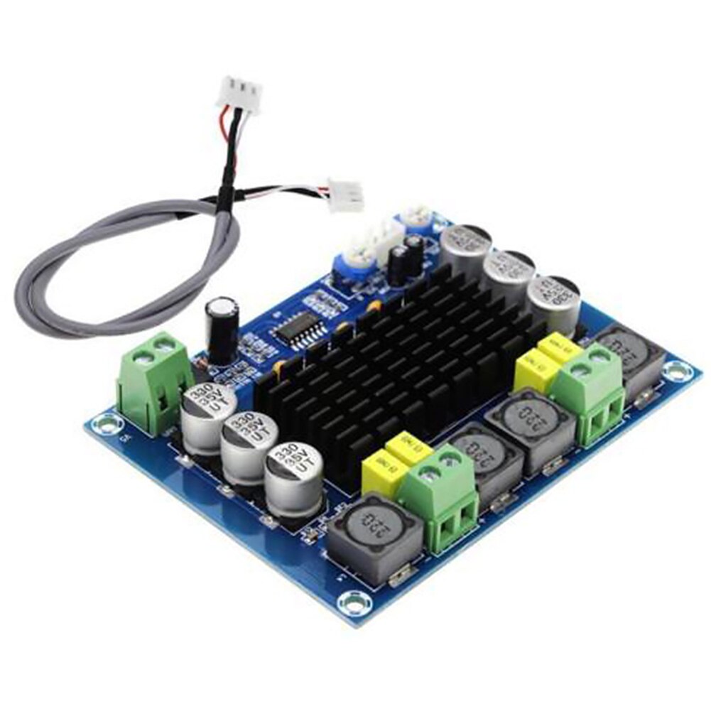 2x120W Amplifier Board - Digital Audio Power Module - Dual Channel Sound - Compact Electronic Component