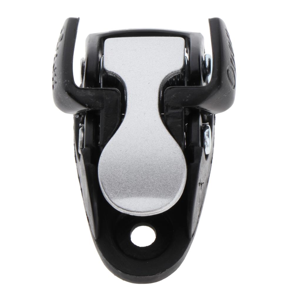 1Pc Plastic Skate Gesp Inline Schaatsen Gesp Roller Skate Boot Sluiting Skate Schoenen Gesp: Black