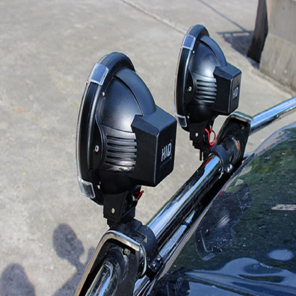 4 tommer 55w hid xenon lys flom kjørelys 12v hid xenon lys for jeep bilbiler suv spot arbeidslys flomlys rød