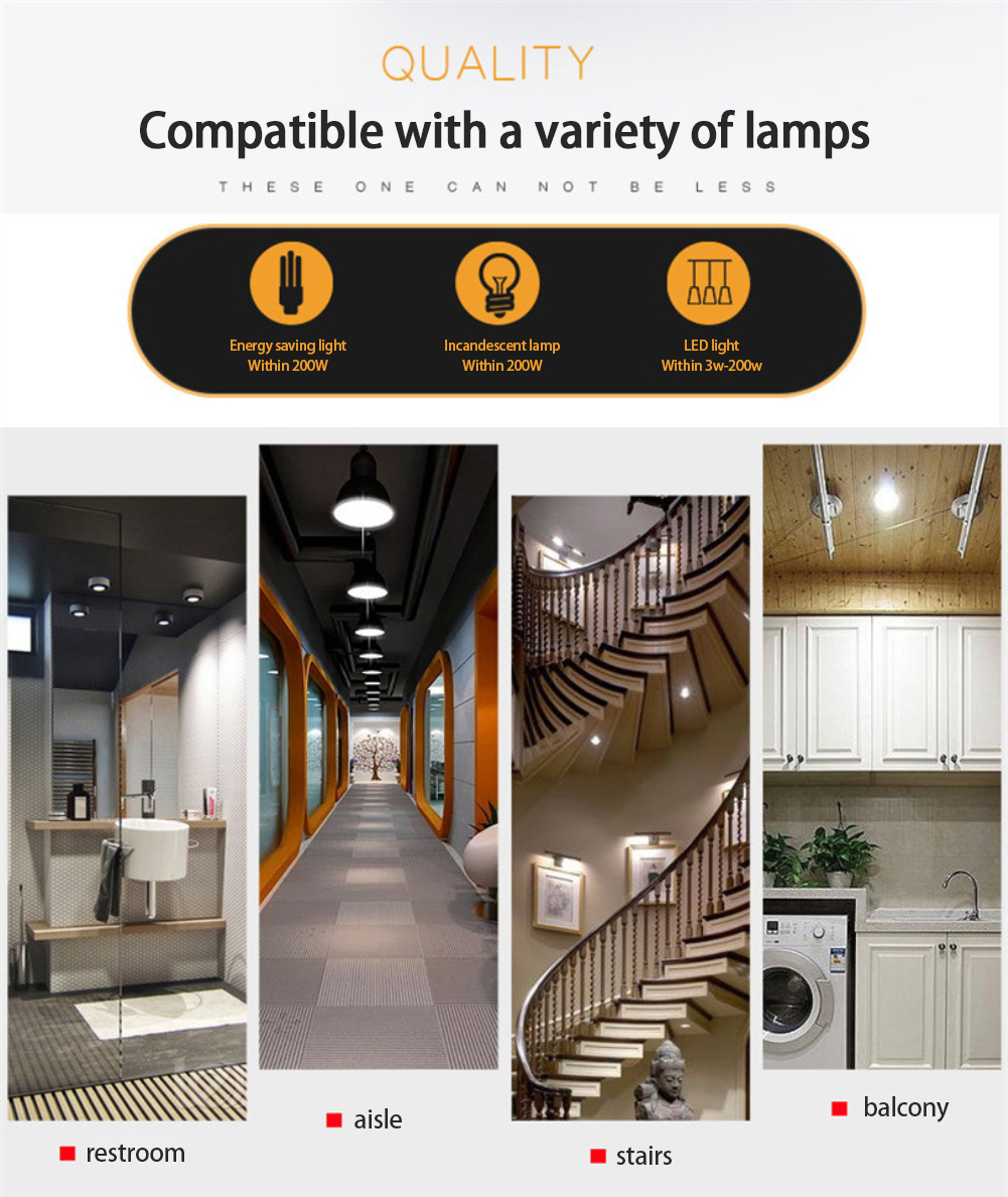 AC 85V-240V LED PIR Infrared Detector IR Infrared Motion Sensor Adjustable Time Delay Smart Human Body Sensors For Home Lighting