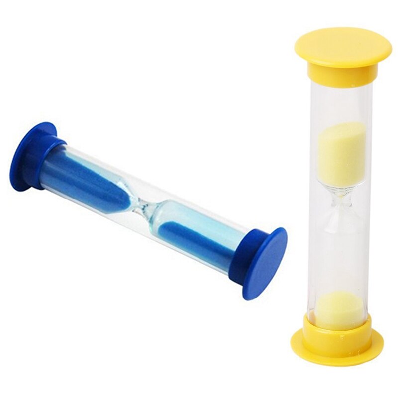 Five Minutes Hourglass & Sand Timer Childrens Kids Toothbrush 2 Mins Egg Timer, Blue