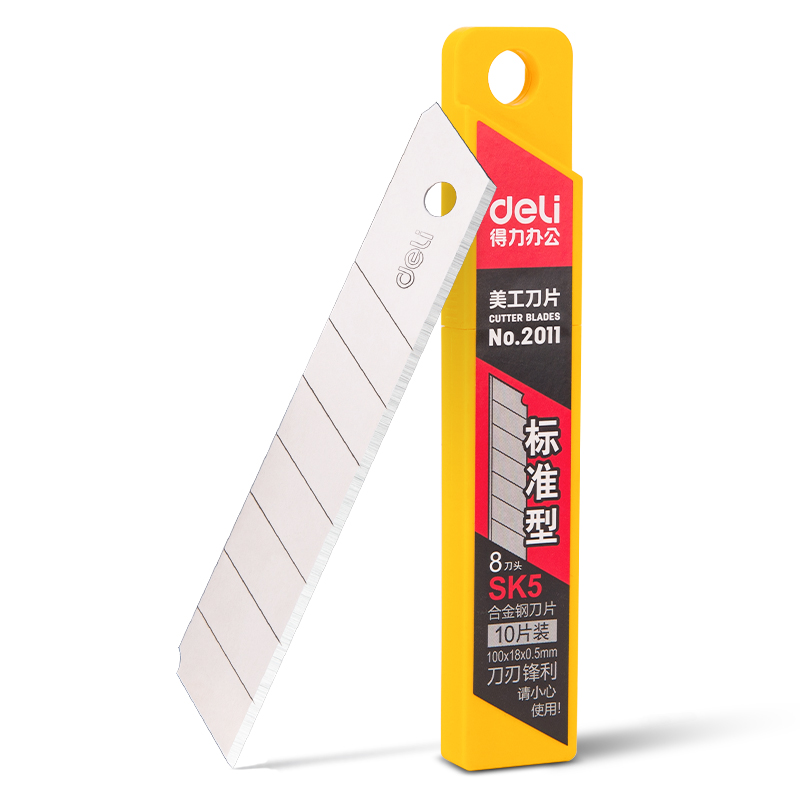 Utility Knife Replacement Blades, Snap Off Blades for Universal Art Knife,Carbon Steel Blades Use in Office, Home, Arts, Crafts