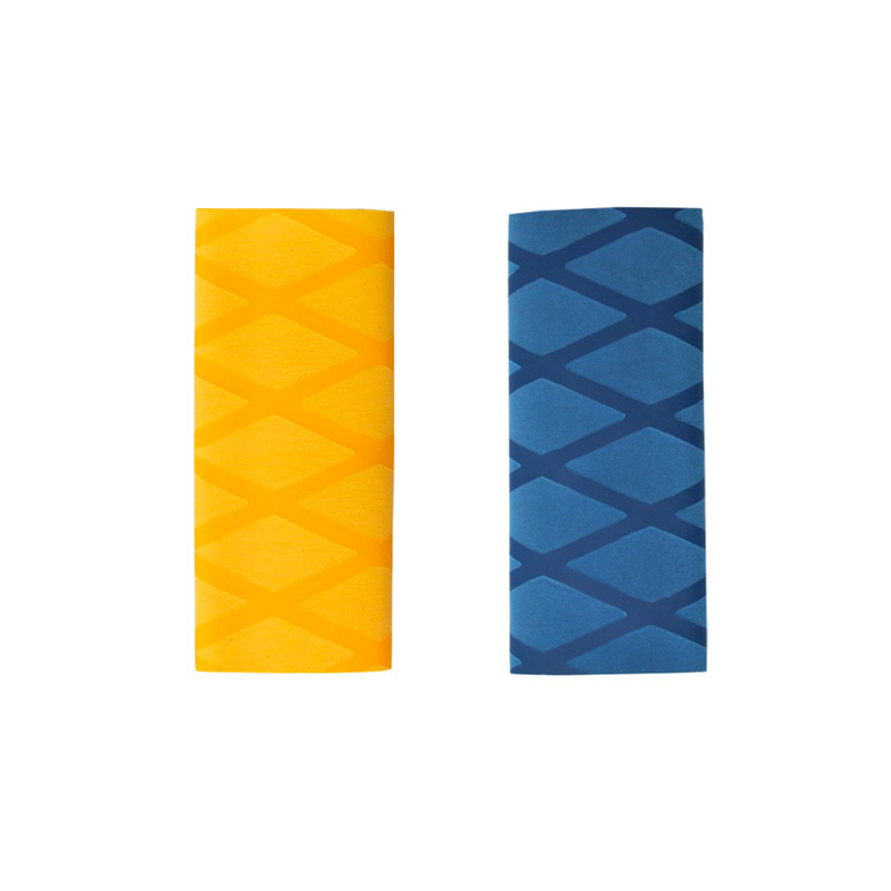 2x cinta de mango Overgrip para raqueta de tenis de mesa Material termorretráctil empuñaduras de murciélago de Ping Pong accesorios para banda para el sudor: Naranja