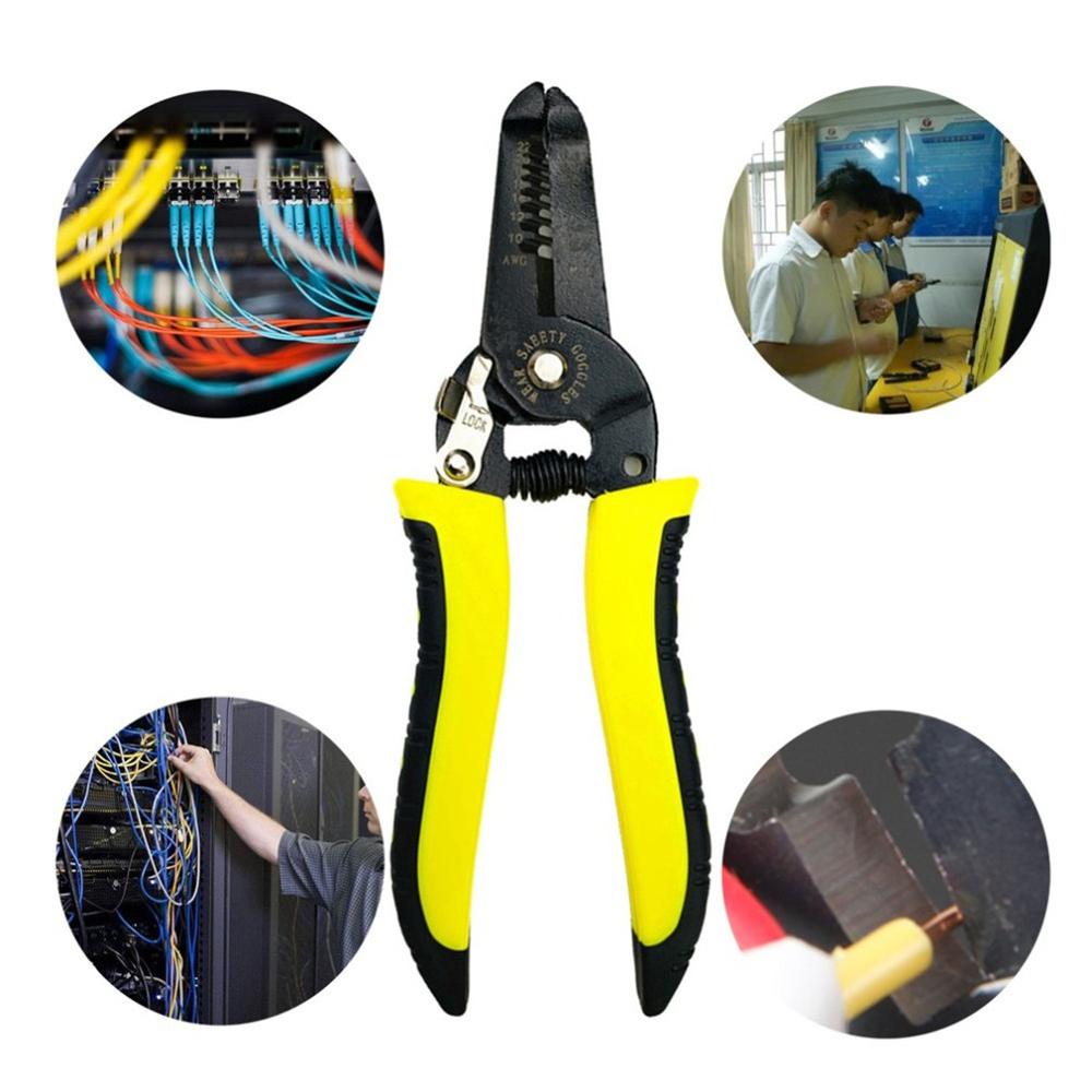 Crimper Kabel Cutter Automatische Draad Stripper Multifunctionele Strippen Gereedschap Krimptang Terminal 0.2-6.0mm2 Tool