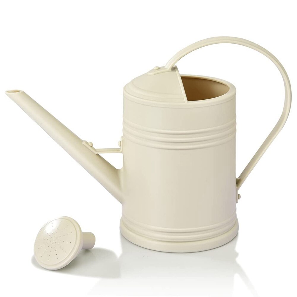 Regadera para plantas de interior, accesorio para regar flores, exterior, para plantas de casa, jardín, Caño largo de interior: Verde militar