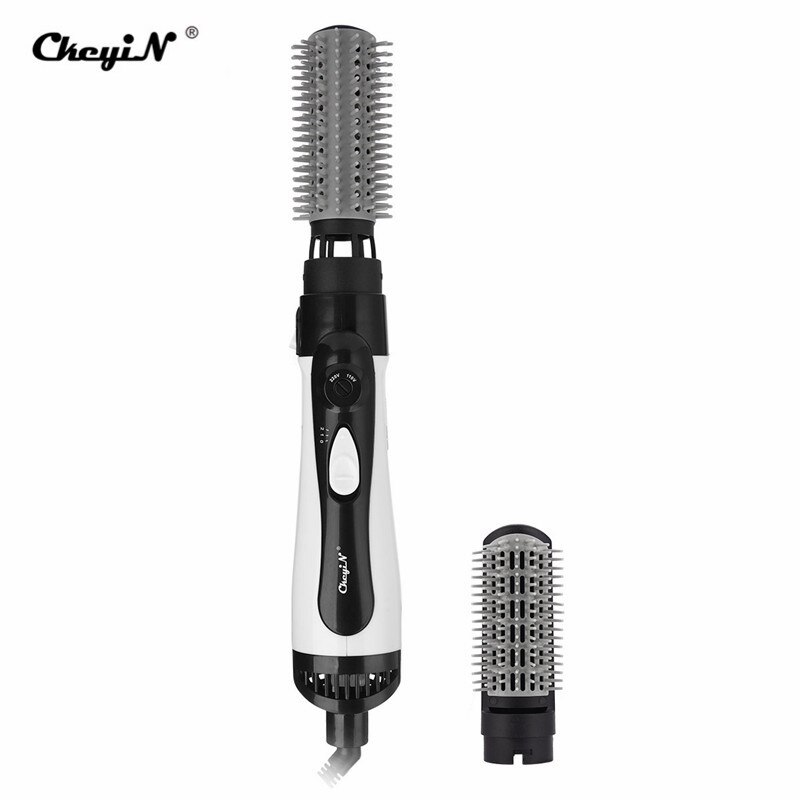 3 in 1 Air Brush Travel Hair Dryer Volumizer Hairdryer Brush Hair Curler Curling Iron Straightener Comb Hair Salon Equipment