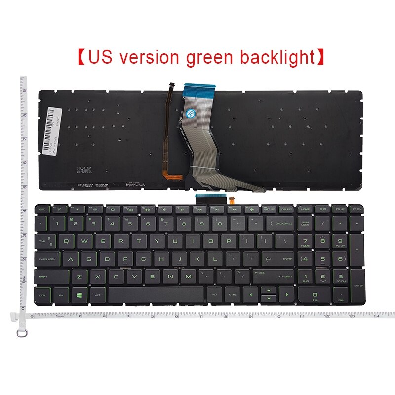 English US Backlight Laptop Keyboard For HP Pavilion 15-BC 17-W M6-W TPN-Q159 TPN-C122 TPN-Q172 15-AB295TX 15-AB297TX 15-AU