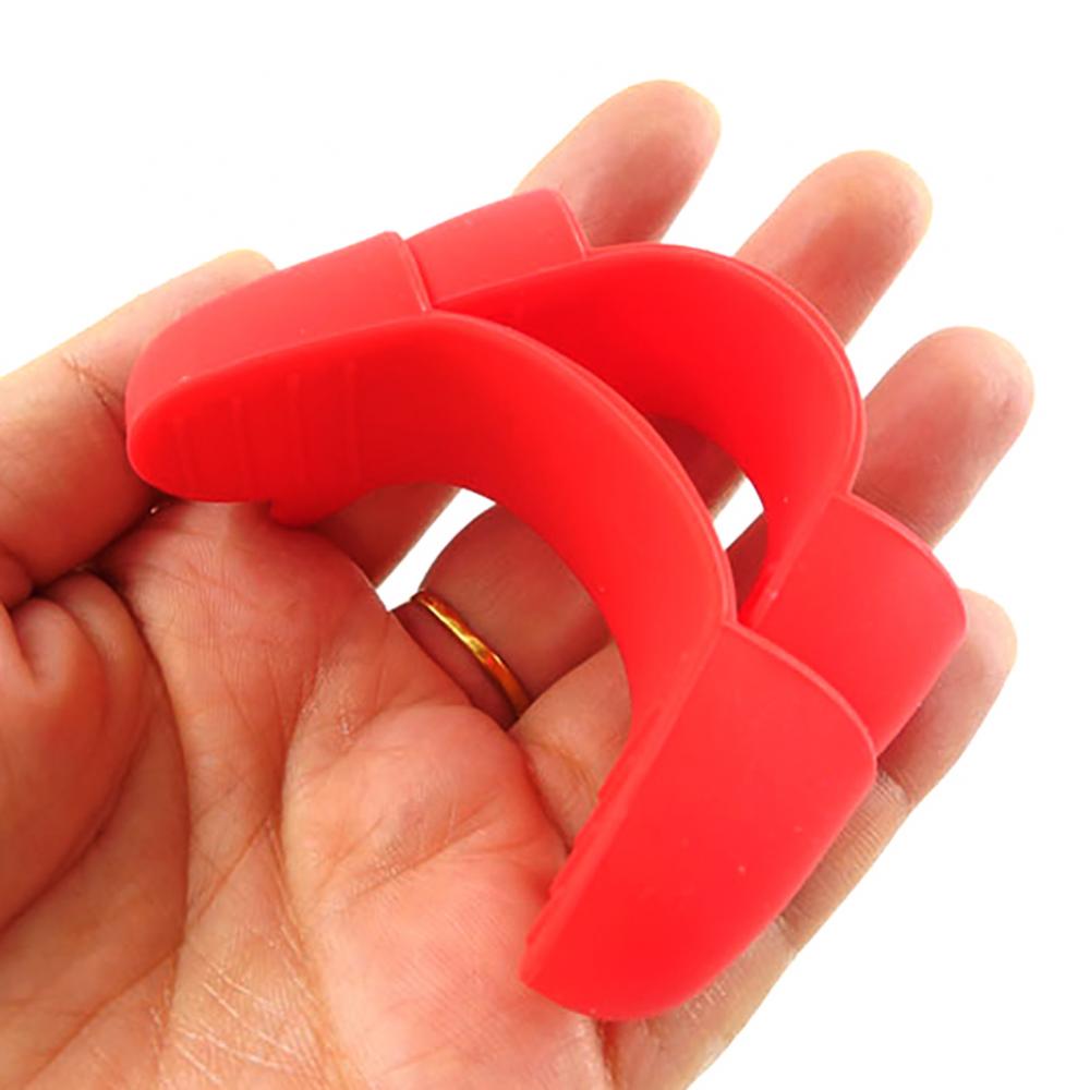 Non-slip Silicone Kitchen Gadget Kitchen Gadgets Mini 1 Pair Heat Insulated Finger Clip Bowl Dish Plate Clamp Gripper Pot Holder