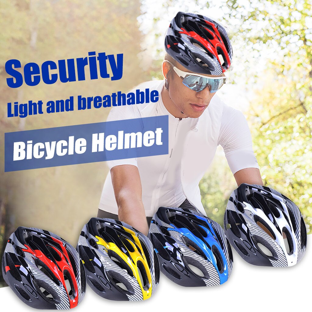 Mountain Bike Helmet Super Light Sports Riding Helmet Mtb Road Bicycle Helmet Cycling Adult Outdoor Sports Safety Helmets