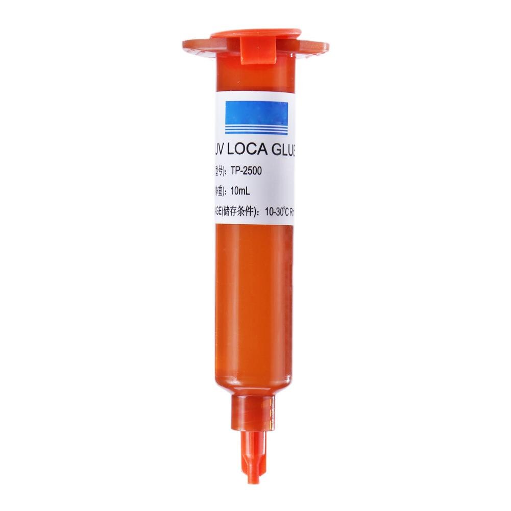 Pegamento UV loco líquido óptico, adhesivo transparente para pantalla de explosión, herramienta de reparación de teléfonos celulares para Huawei, iPhone, 5/10ml: 10ml