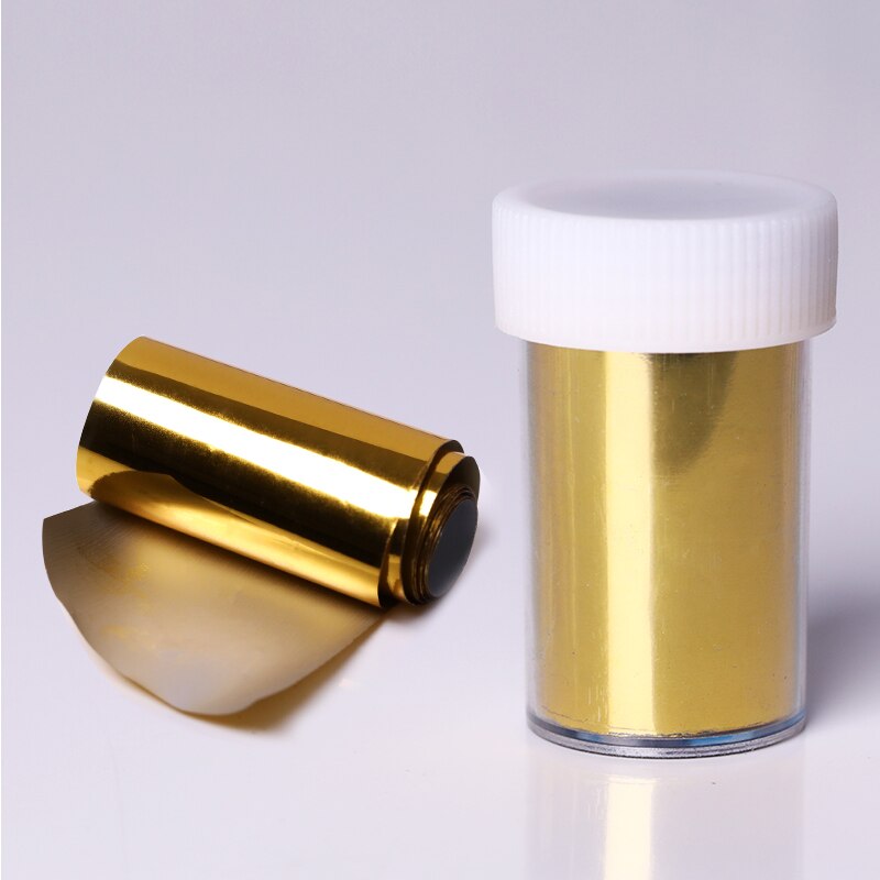 1 rolle Gold Splitter Nagel Folien funkelnd Himmel funkeln Nagel Kunst Transfer Aufkleber Schieberegler Papier Nagel Kunst Manikübetreffend Dekoration Neue: 11